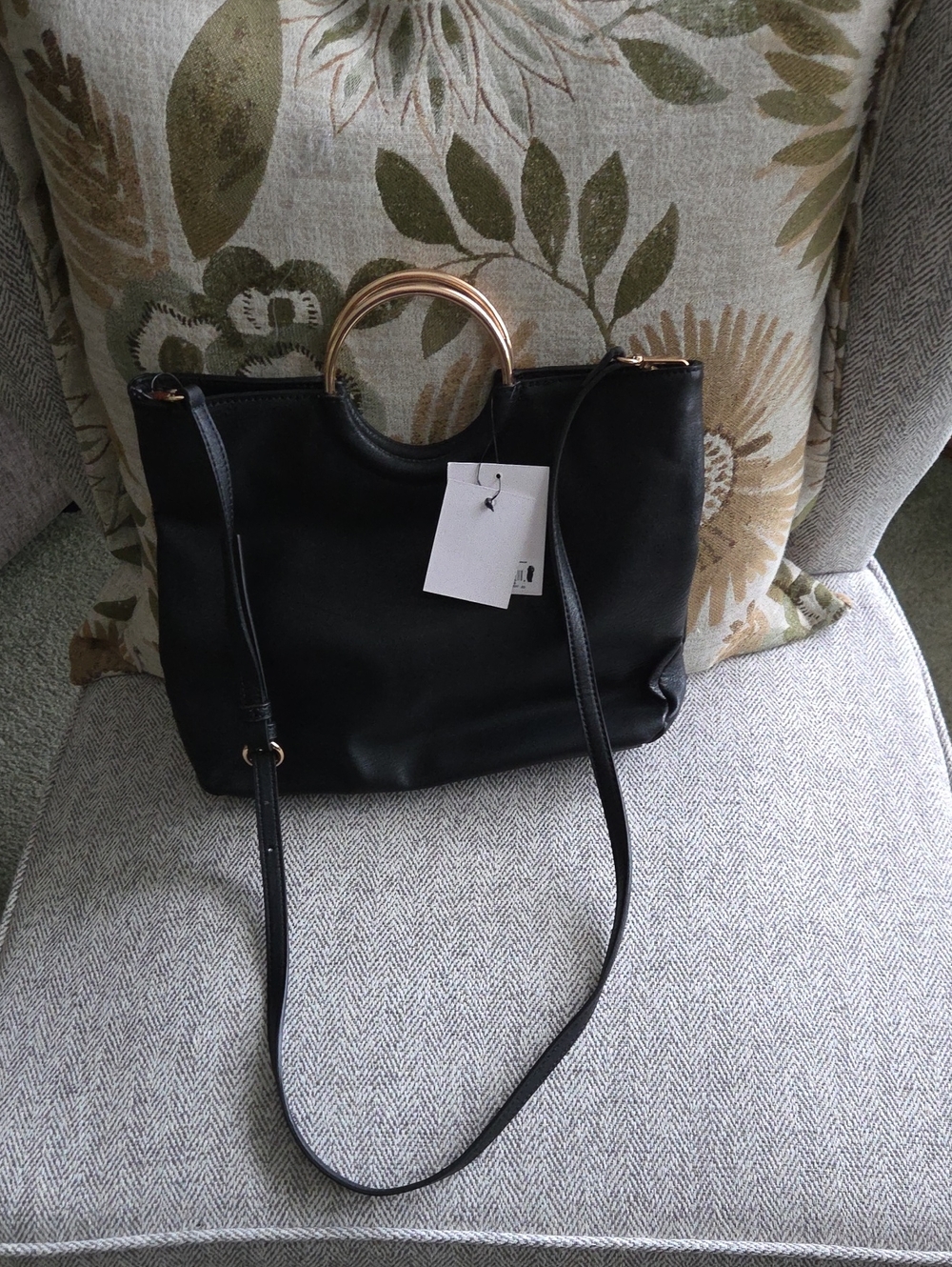 Lauren Conrad Black Crossbody Bag